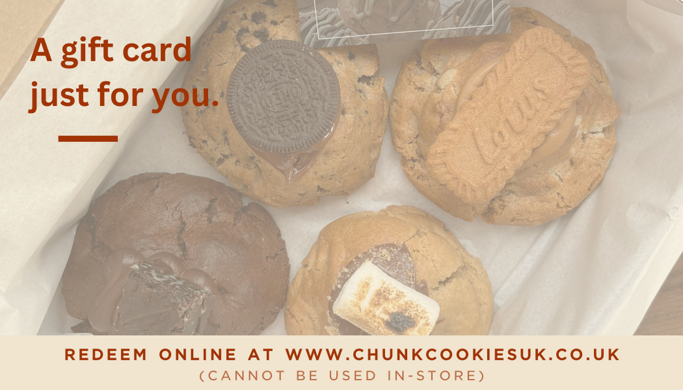 Gift Card (to use online) – CHUNK BAKERY